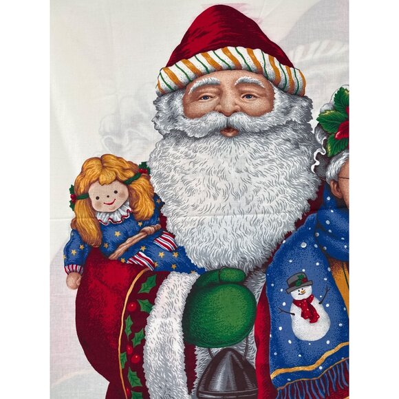 Mr. & Mrs. Santa Claus Door Panel Sewing Kit 35”x 59" With Instructions - Picture 6 of 7